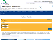 Tablet Screenshot of en-yucatan.com.mx